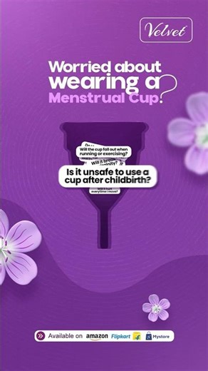The Comfort You've Been Waiting For | Worry Free Period | Velvet Menstrual Cup