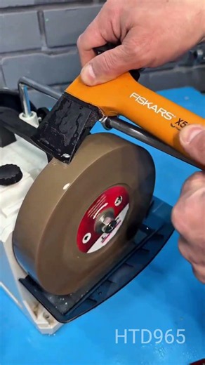 Simple Axe Sharpening #technique #sharpening #tutorial