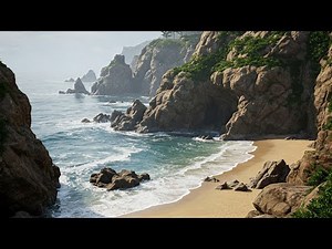 2.Realistic Rocky Beach & Sea: Unreal Engine 5 Landscape Tutorial