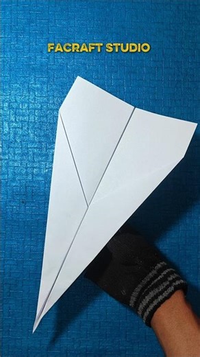 Super Fast Paper Plane – Simple & Powerful! #shorts #diy #homemadepapercraft #craft #paperflite