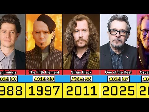 Gary Oldman Transformation From 7 to 67 Year Old