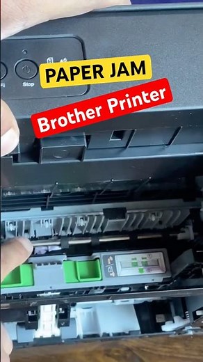 How to Remove Paper Jam on Brother T430 & T530 #paperjam #printerproblems # #brotherprinter #printer