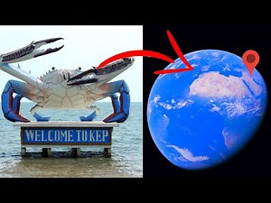 OMG! Found Giant Crab on Google Earth 😰🤯