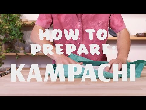 How to Prepare Kampachi (Yellowtail or Amberjack) for Sashimi