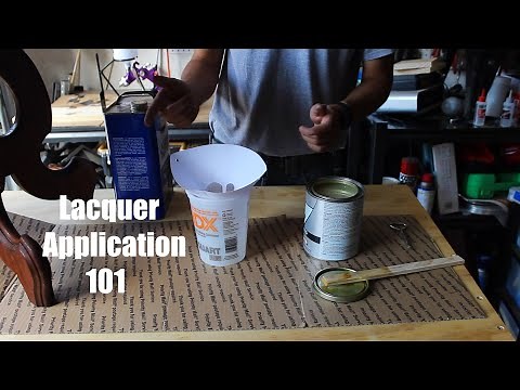 How to mix lacquer- The BASICS You Need to Know! |For Beginners|