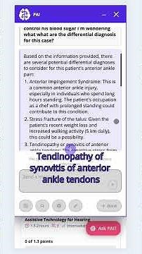 Using Physiopedia AI Assistant (PAI) for Smarter Differential Diagnosis