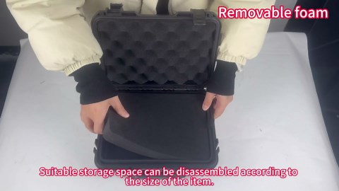 Hard storage Case for storing pistol & ammo - Lockable Storage Protection Box for Handgun, 9x19mm Parabellum, 9mm Luger, 380ACP, 38 S&W, 32 S&W, .40 S&W & More (Case Only)