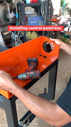 6K views · 30 reactions | Installing control panel box #welding | The DIY Newbies | Facebook
