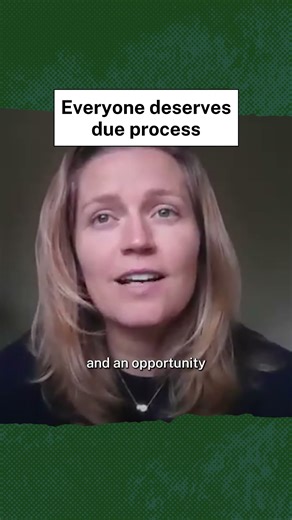 Due Process is a Constitutional Right