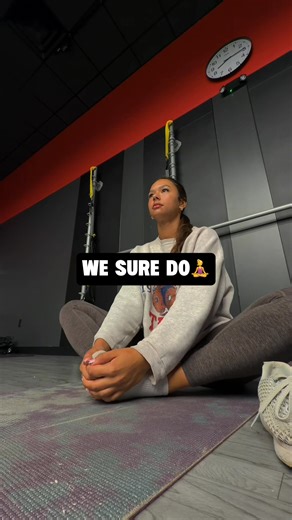 Didn’t know we had yoga Now you do 🧘‍♀️✨ Come flow with us at Crunch Fitness and find your zen while you build strength balance and flexibility. Check the class schedule and join us this week 🌿💪 #CrunchFitness #CrunchFamily #CrunchLife | Crunch Fitness - Shawnee