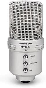 Samson G-Track USB Condenser Mic with Audio Interface