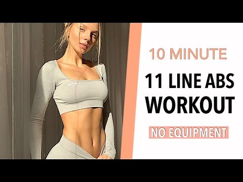 11 LINE ABS/ INTENSE UPPER, LOWER ABS & OBLIQUES WORKOUT/- Angela Kajo