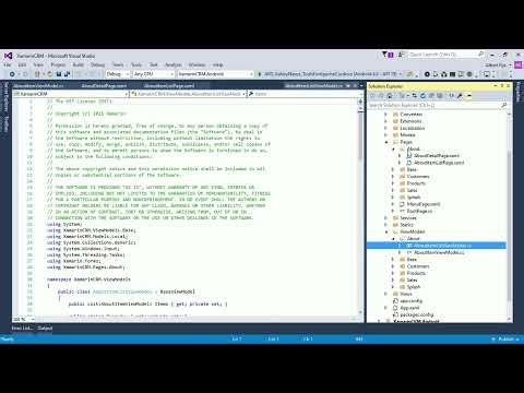 Mastering Xamarin.Forms - Video Lesson 31 - Project Analysis - Portable 02