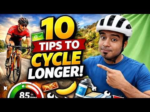 Cycle Longer Without Getting Tired | 10 Beginner Tips To Make you Strong Cyclist