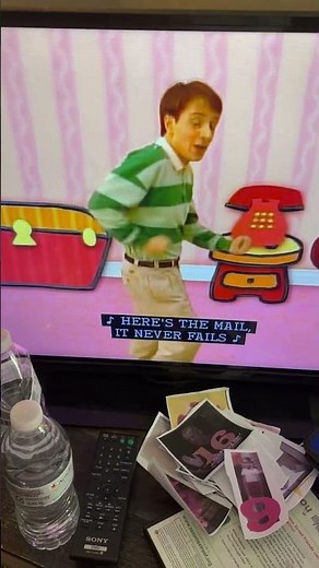 Blue’s Clues Magenta Comes Over Mail Time