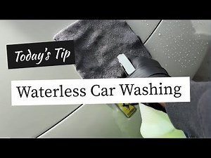 How to Safely Use Waterless Car Wash | Tuesday Tip