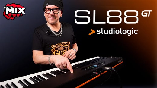 音乐人终于不用折腾设备！StudioLogic SL88GT带SLLINK协议【中英字幕】