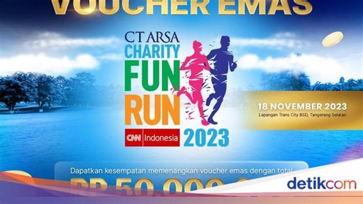 CT Arsa Charity Fun Run 2023 Bertabur Emas