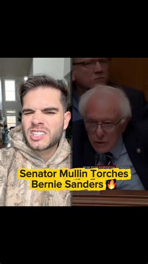 Things got heated fast as Senator Mullin went straight at Bernie Sanders in a tense exchange that had the room on edge. No sugarcoating. No backing down. Supporters say Mullin said what many Americans are thinking. Critics say it was pure political theater. Either way, this clash is blowing up. Who do you think won this round? 👇 | Colin Wayne