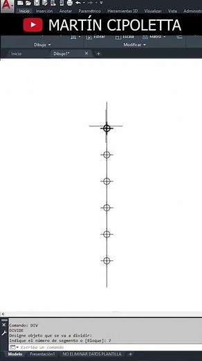 👉 How to DIVIDE a Line in AutoCAD into equal parts