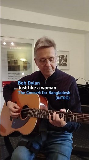 How to play "Just like a woman " (Intro) by Bob Dylan (#shorts #music #cover #tutorial #guitar)