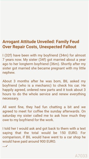 💫 Arrogant Attitude 🐆 Unveiled: 🚠 Family Feud Over Repair Costs, 🙆 Unexpected 💡 Fallout #storytellers #relationshipgoals #storytellingtime | The Echo Chamber