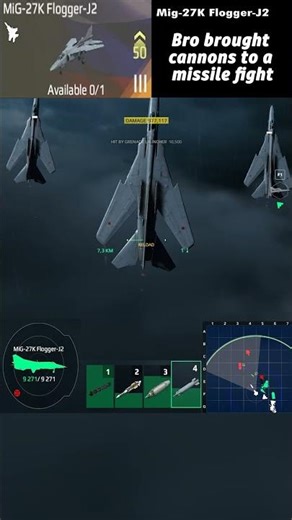 Modern Warships Gameplay: Mig-27K Flogger-J2 Bombing IJN Yamato #modernwarships