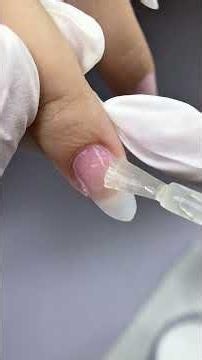 💅✨ How to dip nails with tips without getting a dent?