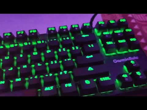 MAJORITY PEOPLE DONT know? HOW TO CHANGE OR STICK TO SINGLE COLOUR ON COSMIC BYTE CB GK 16 FIREFLY