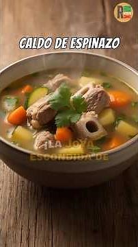 Pork Spine Broth - Recipe | Mexican Broths | A Journey with a Spoon in Hand | #MexicanRecipes