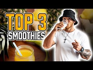 TOP 3 smoothie recipes for weight loss and a healthy fitness lifestyle