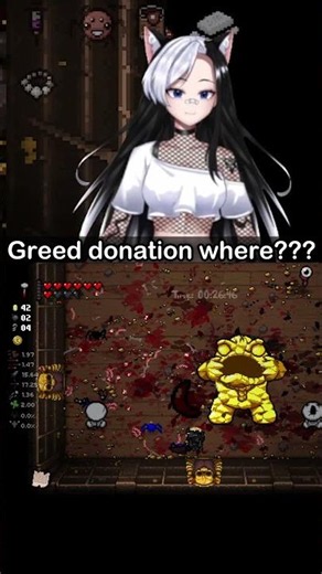 Greed :D | The Binding of ISAAC VTuber