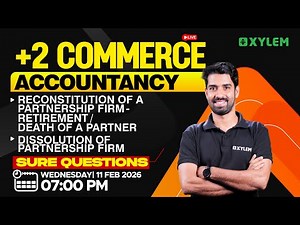 Plus Two Commerce Model Exam - Accountancy | Sure Questions | Xylem Plus Two Commerce