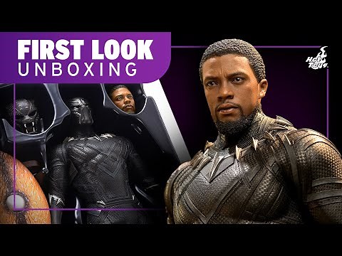 Hot Toys Black Panther Original Suit Figure Unboxing | First Look