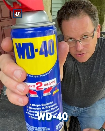 Using WD40 to fix a lock 🔐 | UNILAD Tech