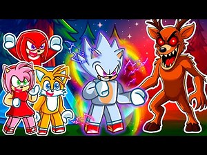 Me Convertí en HYPER SONIC en 99 Noches en el BOSQUE! (Roblox)