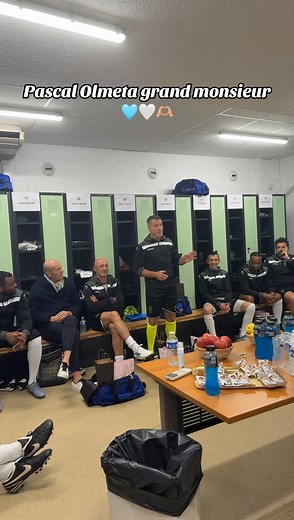 Le discours d’avant match Bravo Pascal Olmeta pour tout ce que tu fais pour cette association « un sourire, un espoir pour la vie » l’engagement que tu as auprès de tous ses enfants c’est formidable encore bravo 🩵🤍 | Bengous Oueskon Va