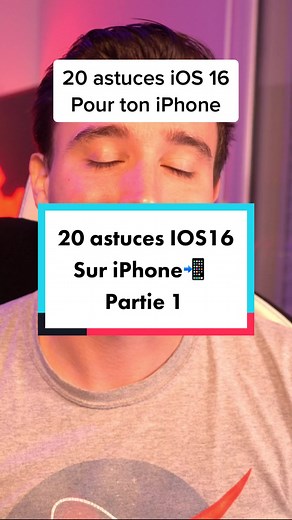 20 astuces iOS 16 pour ton iPhone