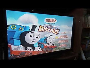 Thomas & Friends Railway Mischief 2013 DVD 📀 Menu