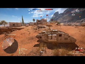 Battlefield 1 - Conquest Landship Tank Gameplay - 4K No Commentary [70]