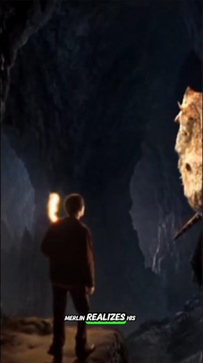 THE DRAGON'S CALL 🐉 |merlin meets dragon. #shorts