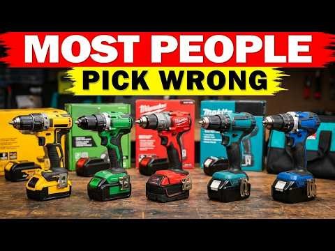 The Only 5 Cordless Drill Platforms Worth Committing To in 2026 (The Battery Lock-In Trap)