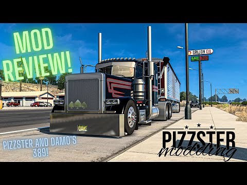 Modded Monday | Pizzster and Damo's 389 | 1.47 | Mod Review | American Truck Simulator