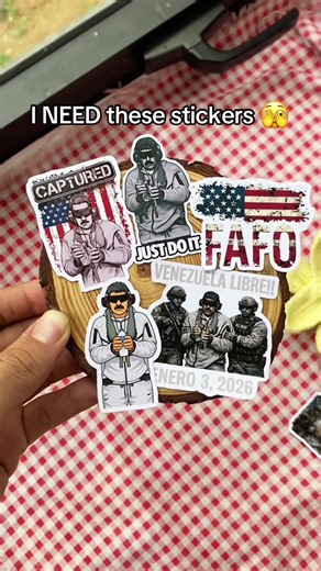 I never bought something so fast like these stickers #fafo #nogames #venezuelalibre🇻🇪 #meme #maduronicolas