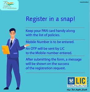 Link your PAN to your LIC policies now! Log on to https://licindia.in/Home/Online-PAN-Registration | LIC India Forever