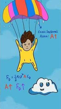 Batao Jacks ki Terminal Velocity kitni hogi? 🤔| Aerodynamic Drag 🪂 #physics #science