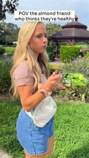 Bonnie, RD on Instagram: "I know it’s entertaining to poke fun at “almond” behavior, but I was once there & many other people are too.💔 While many of these examples are praised in wellness culture and pass as “healthy,” they can end up fueling disordered eating for some. It can be a lot to recognize you’re struggling with food and that your “healthy habits” may actually be anything but healthy for you. DCR is a team of Registered Dietitians here to support you with your unique food struggles. A