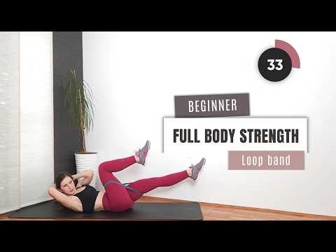 Beginner Full Body Strength | Loop Band Workout