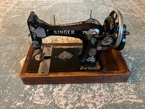 Vintage Singer Sewing Machine - Etsy UK