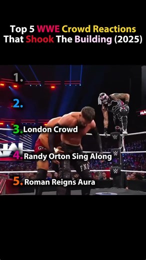 Top 5 WWE Crowd Reactions That BROKE THE INTERNET 🤯